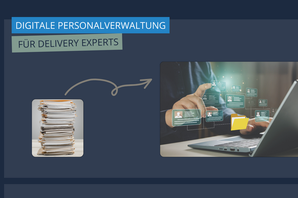 Digitale Personalverwaltung für Delivery Experts