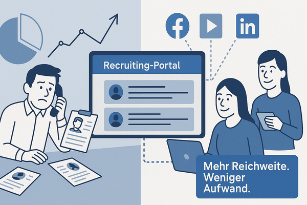 Recruiting-Portal - Mehr Reichweite. Weniger Aufwand.