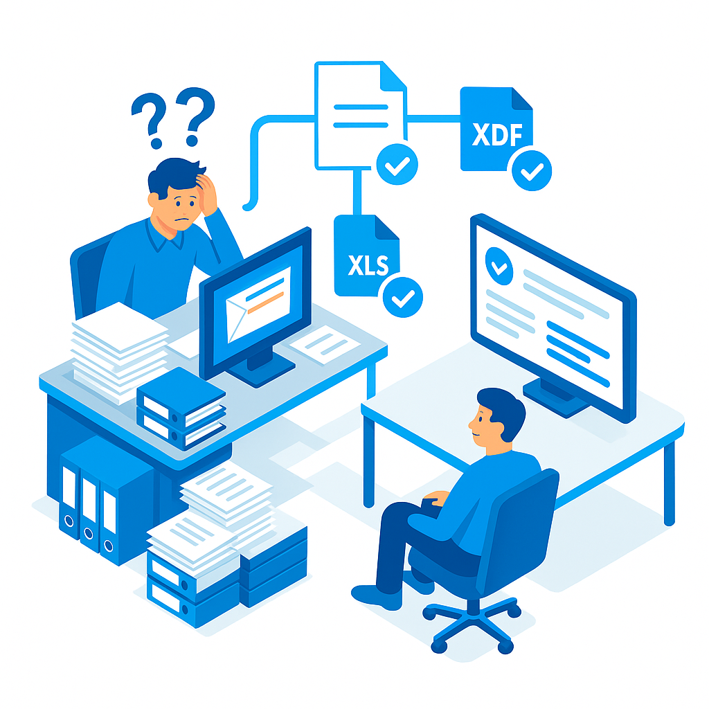 Vergleich von manuellen und automatisierten Arbeitsabläufen